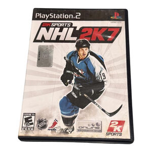 NHL 2K7 Sony PlayStation 2 PS2 Hockey Video Game 2K Sports Complete E10+